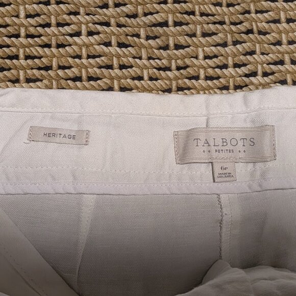 Talbots heritage Straight-Leg Full Length Wide Pants: Size 6P - Picture 3 of 3